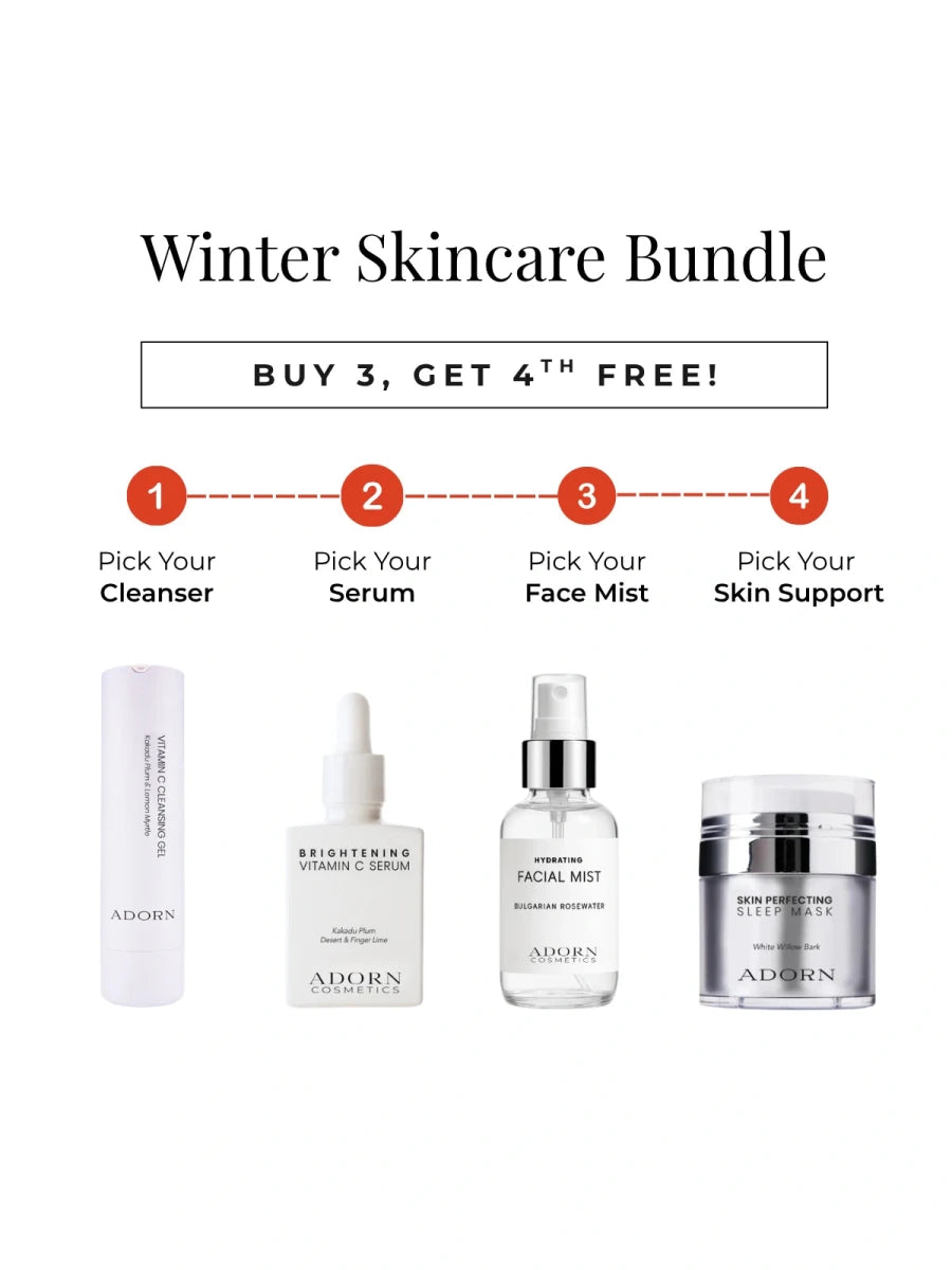 Winter Skincare Bundle | Pick 4 - Only Pay For 3 Skincare Set - Adorn Cosmetics