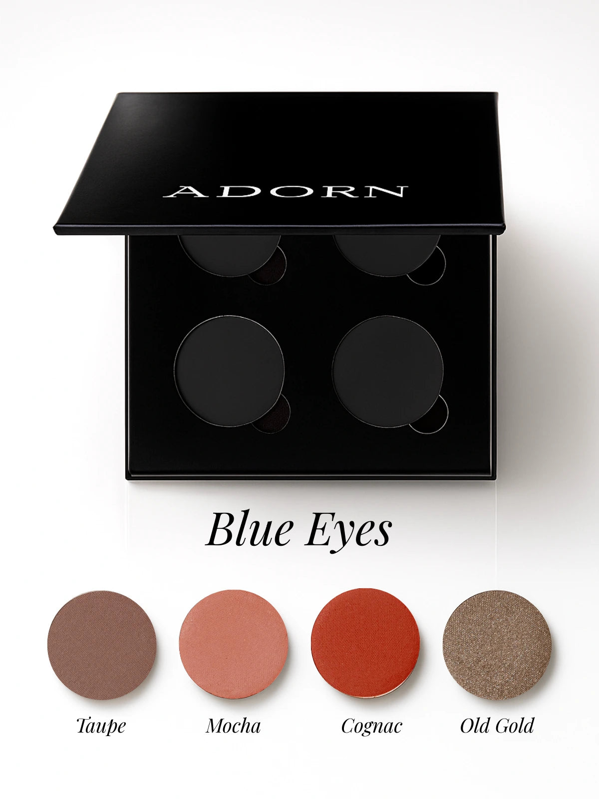 Your Eye Colour - Pressed Mineral Eyeshadow Palettes - Adorn Cosmetics