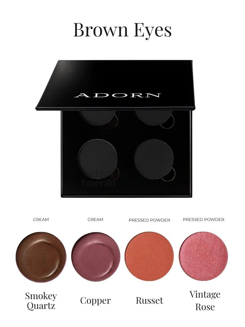 Adorn mineral eyeshadow in Essential — gentle colour for sensitive eyes